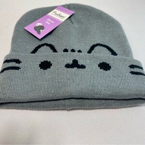 Pusheen Face Beanie Hat - Grey